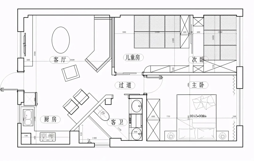 杭州裝修公司戶型圖